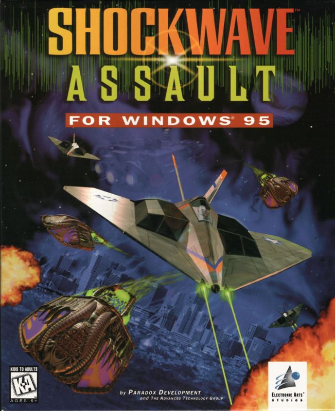 Shockwave Assault box art for Sega Saturn